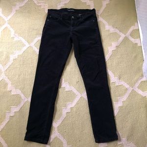 Joe Fresh Black Corduroys
